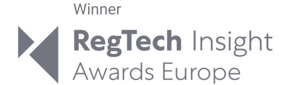Winner RegTech Insight Awards Europe